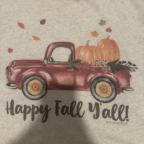 Happy Fall Yall Shirt - Picture 2 of 3